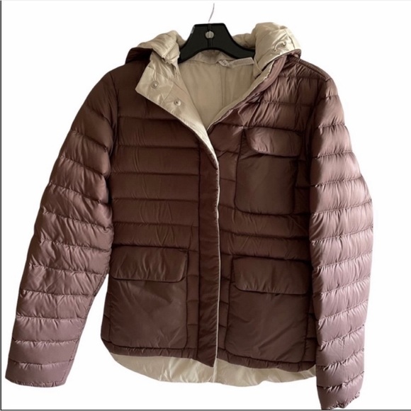 NWOT Athleta reversible down pulse jacket NWOT - Picture 6 of 12